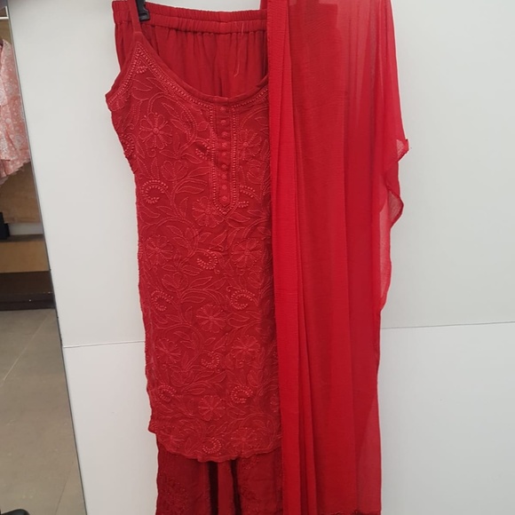 Brand New Label Aishwaryrika Chikankari Suit - Picture 6 of 15